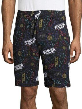 2/$18 💥🆕 Stranger Things Men's ST3 Madness Jam Sleep Shorts | Small | 5148